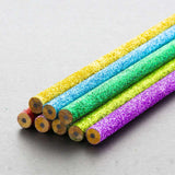BAZIC Metallic Glitter Wood Pencil w/ Eraser (8/Pack), pack of 24