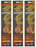 Aromar Hand-Dipped Incense Sticks – Made in USA, Multi-Scent Options, Available in 1, 3, or 6 Packs