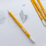 BAZIC #2 The First Jumbo Premium Yellow Pencil (12/Pack), pack of 12
