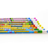 BAZIC Reward & Incentive Wood Pencil w/ Eraser (8/Pack), pack of 24