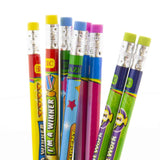 BAZIC Reward & Incentive Wood Pencil w/ Eraser (8/Pack), pack of 24