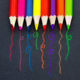BAZIC 8 Neon Colored Pencils, pack of 24
