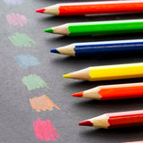 BAZIC 8 Neon Colored Pencils, pack of 24