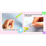 BAZIC Sports Multi-Point Pencil (8/Pack), pack of 24