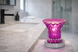 Aromar Touch Electric Oil Burner - Glass Maze Purple (77607)