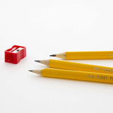 BAZIC 3 #2 The First Triangle Jumbo Yellow Pencil w/ Sharpener, pack of 24