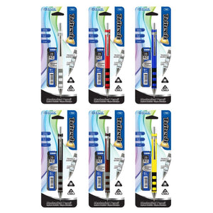 BAZIC Tritech 0.7 mm Mechanical Pencil w/ Ceramics High-Quality Lead, pack of 24