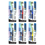 BAZIC Tritech 0.7 mm Mechanical Pencil w/ Ceramics High-Quality Lead, pack of 24