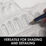 BAZIC Drawing & Sketching Pencil Set (6 Assortment), pack of 24