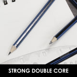 BAZIC Drawing & Sketching Pencil Set (6 Assortment), pack of 24