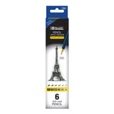 BAZIC Drawing & Sketching Pencil Set (6 Assortment), pack of 24