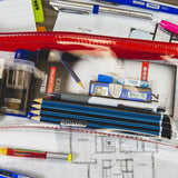 BAZIC Drawing Sketching Pencil Set, for Adults Artists (12/Pack), 24-Pack