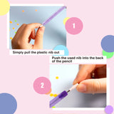 BAZIC Dazzle Multi-Point Pencil (8/Pack), pack of 24