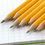 BAZIC #2 Triangle Yellow Pencil (12/Pack), pack of 24