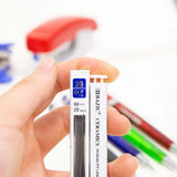 BAZIC Tri-Angle 0.7 mm Mechanical Pencil w/ Ceramics High-Quality Lead, pack of 24
