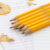 BAZIC #2 Premium Yellow Pencil (12/Pack), pack of 24