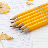 BAZIC #2 Premium Yellow Pencil (10/Pack), pack of 24