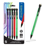 BAZIC Electra 0.7 mm Mechanical Pencil (5/Pack), pack of 24