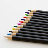BAZIC 12 Colored Pencils Designer, Set for Art Drawing Sketching, 24-Pack