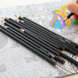 BAZIC 12 Colored Pencils Designer, Set for Art Drawing Sketching, 24-Pack