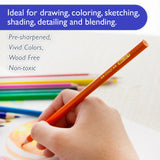 BAZIC Next 12 Colored Pencils, pack of 24