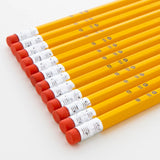 BAZIC Next Pre-Sharpened #2 Yellow Pencil (12/Pack), pack of 24