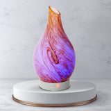 Aromar Glass Hydria Abstract Ultrasonic Essential Oil Diffuser (Orange)