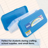 BAZIC Bright Color Double Deck Organizer Box, pack of 24