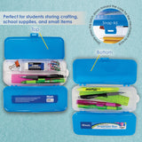 BAZIC Bright Color Double Deck Organizer Box, pack of 24