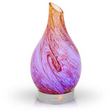 Aromar Glass Hydria Abstract Ultrasonic Essential Oil Diffuser (Orange)