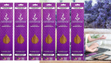 Aromar Hand-Dipped Incense Sticks – Made in USA, Multi-Scent Options, Available in 1, 3, or 6 Packs