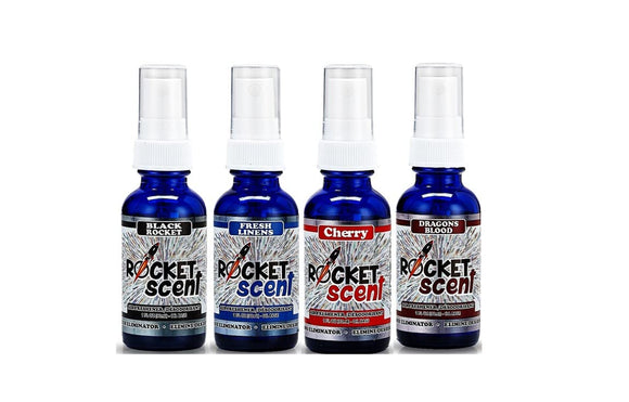 Rocket Scent - S1730 - (Luxury Scents) (Black Rocket, Fresh Linens, Cherry, Dragons Blood) (4 PACK)