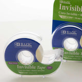BAZIC 3/4" x 1296" Invisible Tape w/ Dispenser, pack of 24