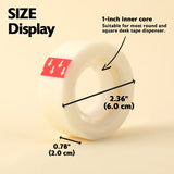 BAZIC 3/4" X 800" Invisible Tape Refill (3/Pack), pack of 24