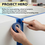 BAZIC 1.41" X 720" (20 Yards) Blue Painter's Tape (PACK OF 36)