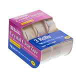 BAZIC 3/4" X 500" Crystal Clear Tape (3/Pack), pack of 24