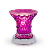 Aromar Touch Electric Oil Burner - Glass Maze Purple (77607)