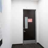 BAZIC 12" X 16" Security Notice Sign, pack of 24