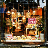BAZIC 12" X 16" Open Sign w/ Closed Sign on Back, pack of 24