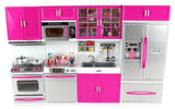 My Modern Kitchen Full Deluxe Kit Battery Operated Kitchen Playset (PSK32)