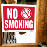 BAZIC 9" X 12" No Smoking Sign, pack of 24