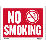 BAZIC 9" X 12" No Smoking Sign, pack of 24