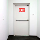 BAZIC 9" x 12" Security Notice Sign, pack of 24