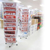 BAZIC 9" X 12" We Reserve The Right To Refuse Service To Anyone Sign, pack of 24