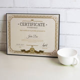 BAZIC 8.5" X 11" Front Loading Document Frame w/ Glass Cove-pack of 24