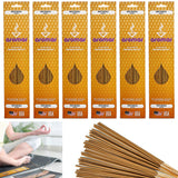 Aromar Hand-Dipped Incense Sticks – Made in USA, Multi-Scent Options, Available in 1, 3, or 6 Packs