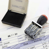 BAZIC Date Stamp and Ink Pad (Black Ink) (1-EACH)