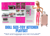 My Modern Kitchen Full Deluxe Kit Battery Operated Kitchen Playset (PSK32)