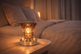 Aromar Touch Electric Oil Burner - Glass Maze Black (77600)