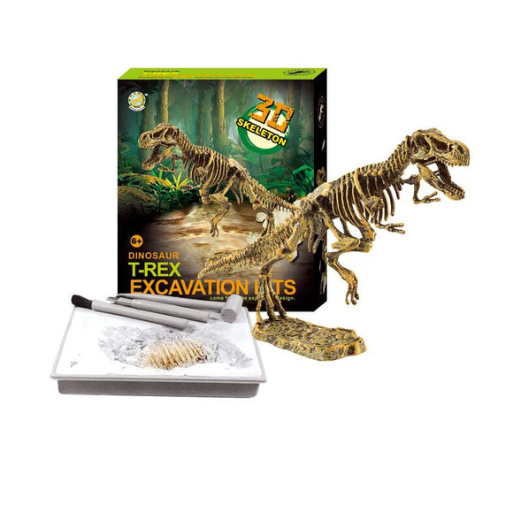 Dinosaur T-Rex Skeleton Fossil Excavation Kit